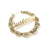 Venice Glamour Bamboo Hoops - Custom