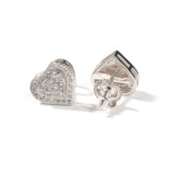 Heart Glamour Heart Earring Set